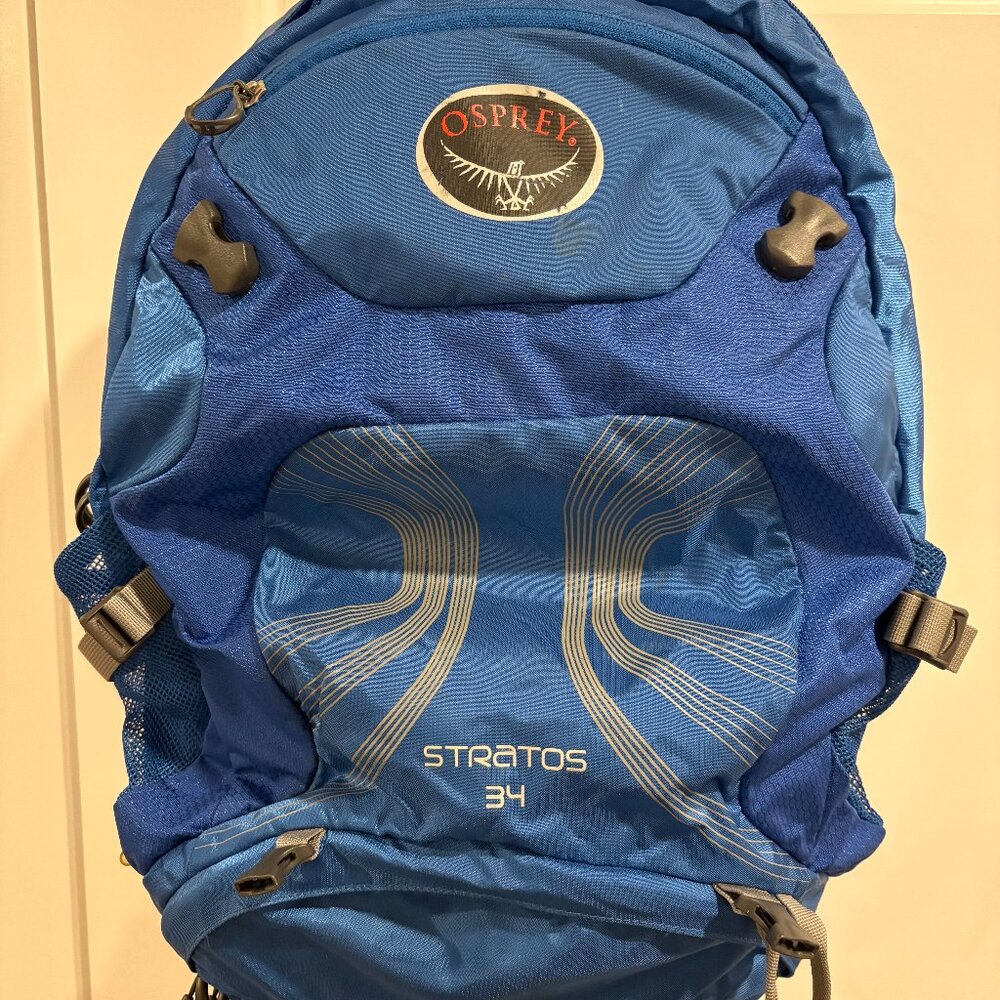 Osprey Stratos 34 Backpack (Barely Used)